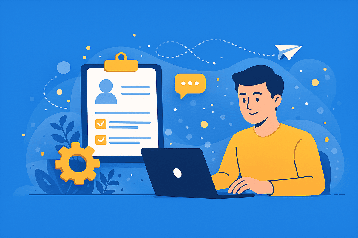 Professional pointing to opportunities