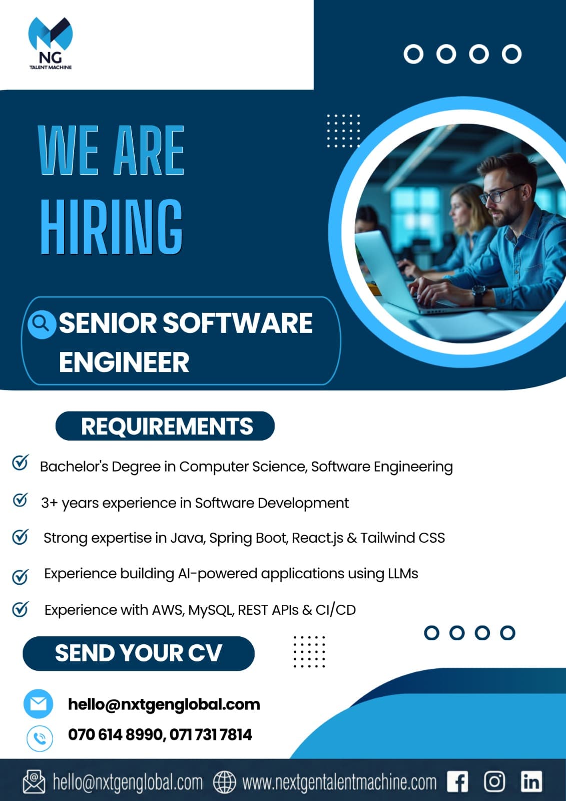 Senior Software Engineer at 