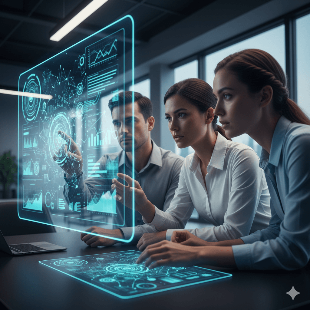 Diverse team members